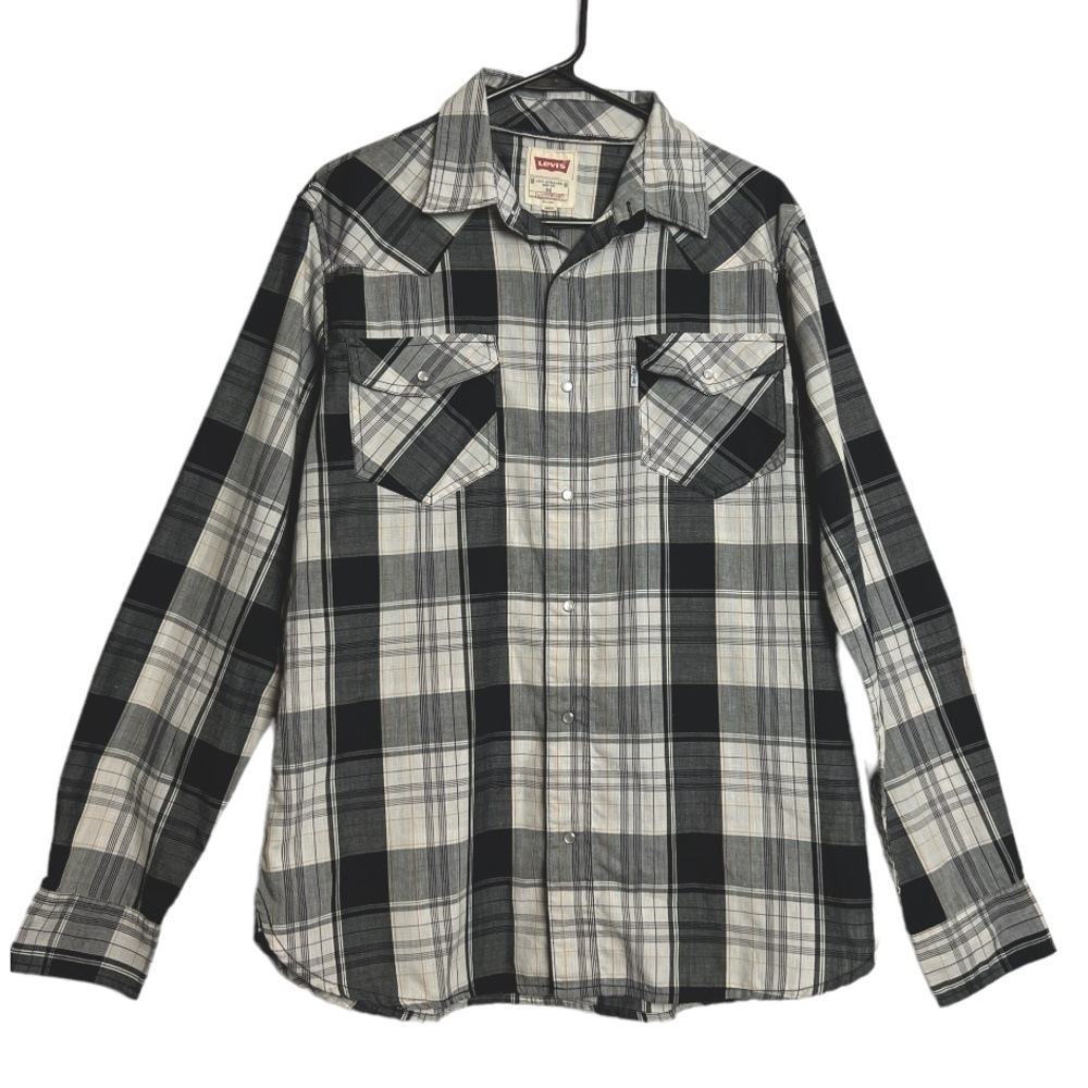Levi’s Mens Western Modern Shirt Size Medium